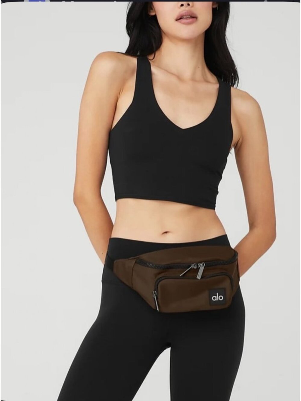 Alo Yoga Explorer Espresso Fanny Pack